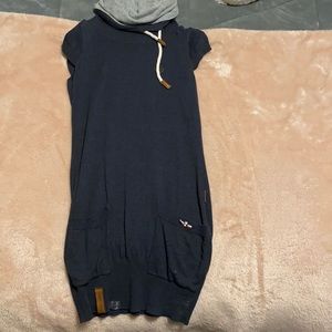 Fitted mini Sweater dress